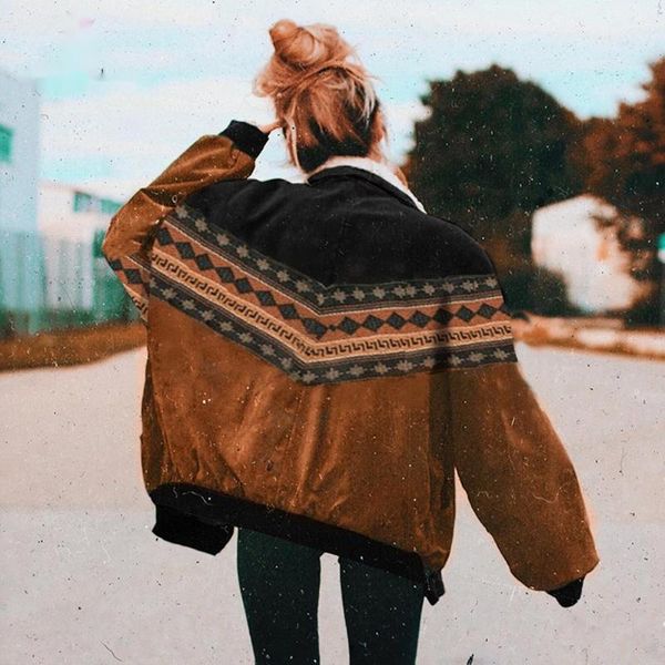 women's jackets women cotton coats 2021 autumn fashion clothes print outwear loose bohemian long sleeve female elegant streetwear, Black;brown
women's jackets women cotton coats 2021 autumn fashion clothes print outwear loose bohemian long sleeve female elegant streetwear, Black;brown