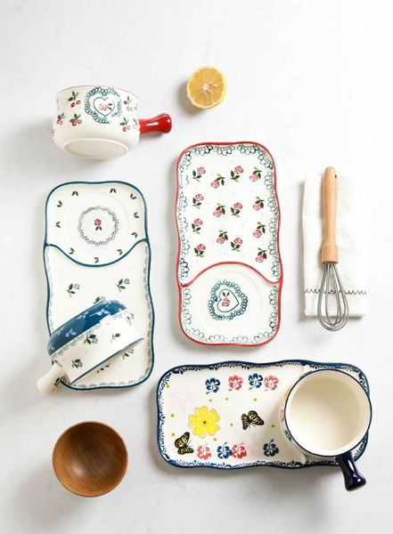 dishes & plates 2021 modern family ceramic tableware ethnic hand-painted breakfast plate set
dishes & plates 2021 modern family ceramic tableware ethnic hand-painted breakfast plate set