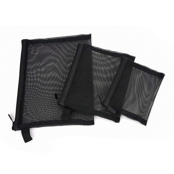 zipper mesh bags, pack of 3 (s/m/l), beauty makeup cosmetic accessories organizer, travel toiletry kit set storage pouch, black bags & cases
zipper mesh bags, pack of 3 (s/m/l), beauty makeup cosmetic accessories organizer, travel toiletry kit set storage pouch, black bags & cases