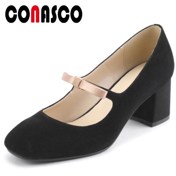 arrival women kid suede mary janes pumps concise casual shoes butterfly knot round toe thick heels woman dress, Black
arrival women kid suede mary janes pumps concise casual shoes butterfly knot round toe thick heels woman dress, Black