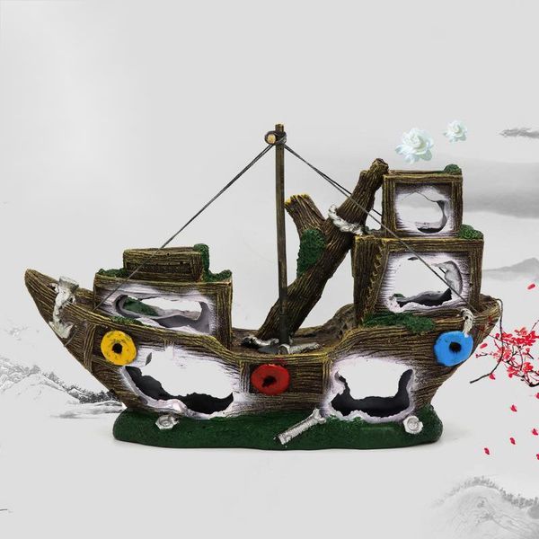 decorations aquarium decoration accessories simulation ship large sunken boat ornaments fishtank landscaping decor aquascape home
decorations aquarium decoration accessories simulation ship large sunken boat ornaments fishtank landscaping decor aquascape home