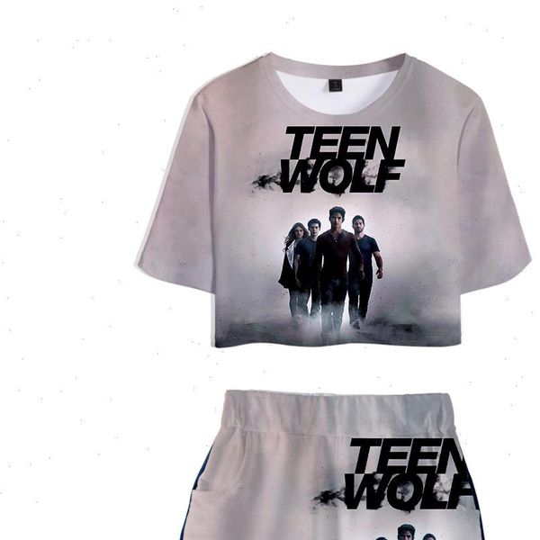 teen wolf science fiction 3d womens tracksuits custom tracksuit two piece set summer short sleeve crop shorts girls casual, Gray
teen wolf science fiction 3d womens tracksuits custom tracksuit two piece set summer short sleeve crop shorts girls casual, Gray