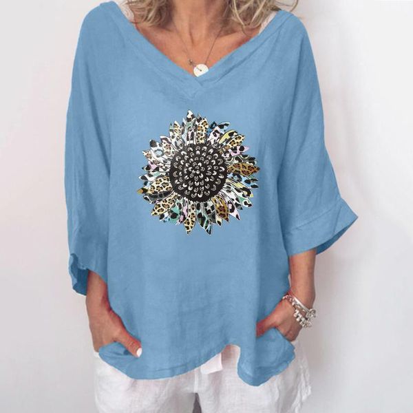 women's blouses & shirts elegant women floral print 2021 long sleeve female femme loose office lady summer linen shirt, White
women's blouses & shirts elegant women floral print 2021 long sleeve female femme loose office lady summer linen shirt, White