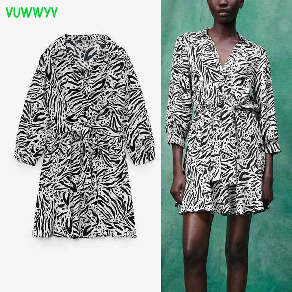 vuwwyv dresses for women white black animal print ruched ruffle mini dress woman long sleeve elastic waist bow knot vestidos 210430, Black;gray
vuwwyv dresses for women white black animal print ruched ruffle mini dress woman long sleeve elastic waist bow knot vestidos 210430, Black;gray