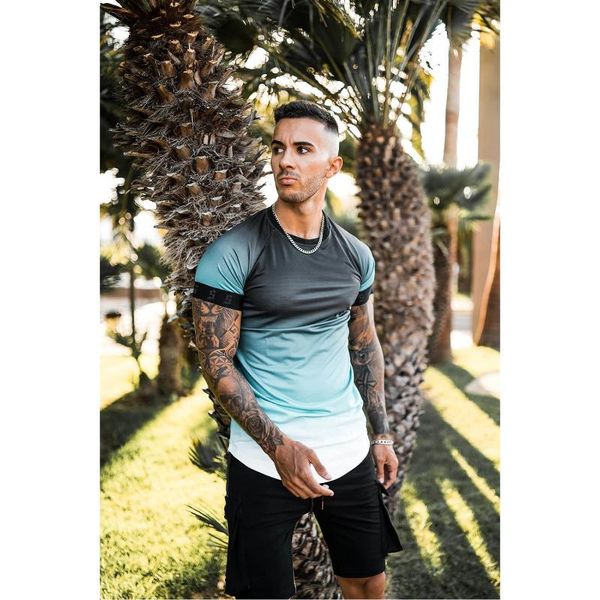 men's t-shirts 3d solid color gradient t-shirt with white background lacquer light harajuku casual fashion bib plus size joint model, White;black
men's t-shirts 3d solid color gradient t-shirt with white background lacquer light harajuku casual fashion bib plus size joint model, White;black