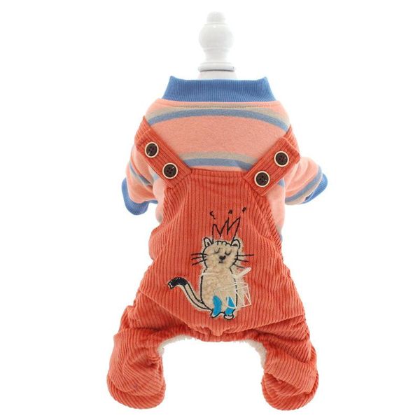 dog apparel multi colors printing soft and comfortable four legs clothes for autumn winter thick striped corduroy overall peta
dog apparel multi colors printing soft and comfortable four legs clothes for autumn winter thick striped corduroy overall peta