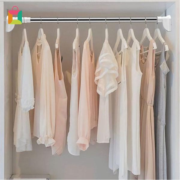 hangers & racks adjustable rod stainless steel clothes rail hanger wardrobe fixed clothing rack
hangers & racks adjustable rod stainless steel clothes rail hanger wardrobe fixed clothing rack