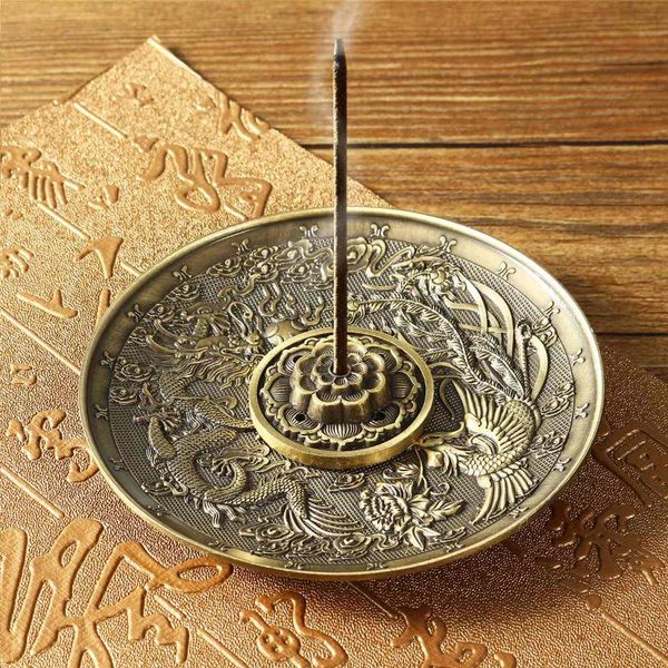 fragrance lamps retro incense holder metal dragon and phoenix lotus burners for sticks cone censer plate buddhism home decor
fragrance lamps retro incense holder metal dragon and phoenix lotus burners for sticks cone censer plate buddhism home decor
