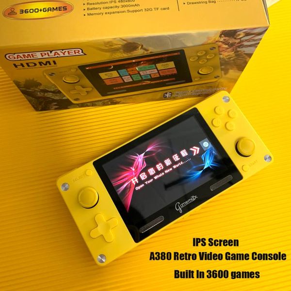 portable game players a380 retro video console player 4.0 inch ips screen handheld android built in 3600 games
portable game players a380 retro video console player 4.0 inch ips screen handheld android built in 3600 games