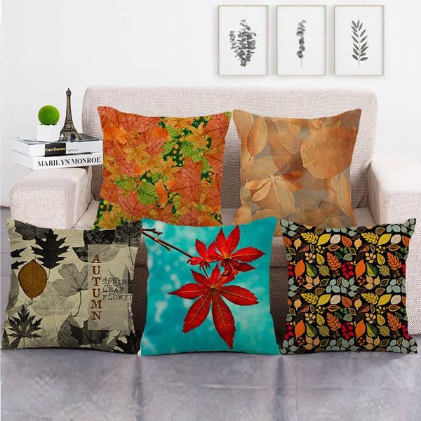 cushion/decorative pillow 45cm*45cm autumn leaves design throw cushion cover linen/cotton sofa decorative case
cushion/decorative pillow 45cm*45cm autumn leaves design throw cushion cover linen/cotton sofa decorative case