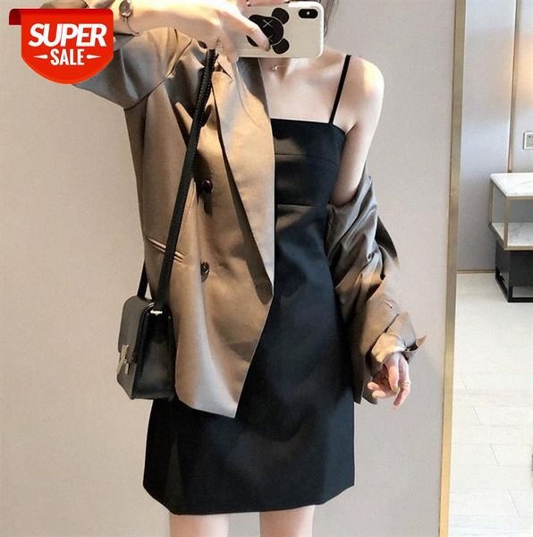 european station suit female french suspender skirt + jacket temperament british style casual two-piece western #ra6s, Black;gray
european station suit female french suspender skirt + jacket temperament british style casual two-piece western #ra6s, Black;gray
