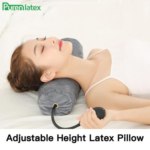purenlatex natural latex heating pillow cylindrical neck cervical spine protect lumbar waist bolster adjustable height
purenlatex natural latex heating pillow cylindrical neck cervical spine protect lumbar waist bolster adjustable height