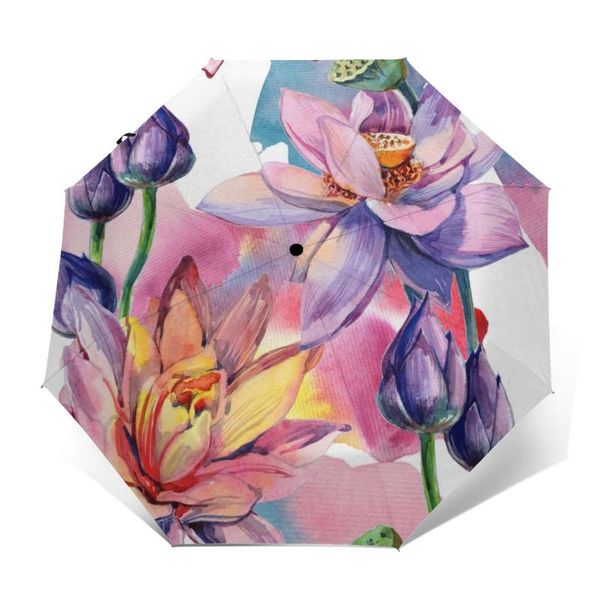 umbrellas automatic umbrella rain women three-folding aquarelle wild flower windproof female waterproof parasol
umbrellas automatic umbrella rain women three-folding aquarelle wild flower windproof female waterproof parasol