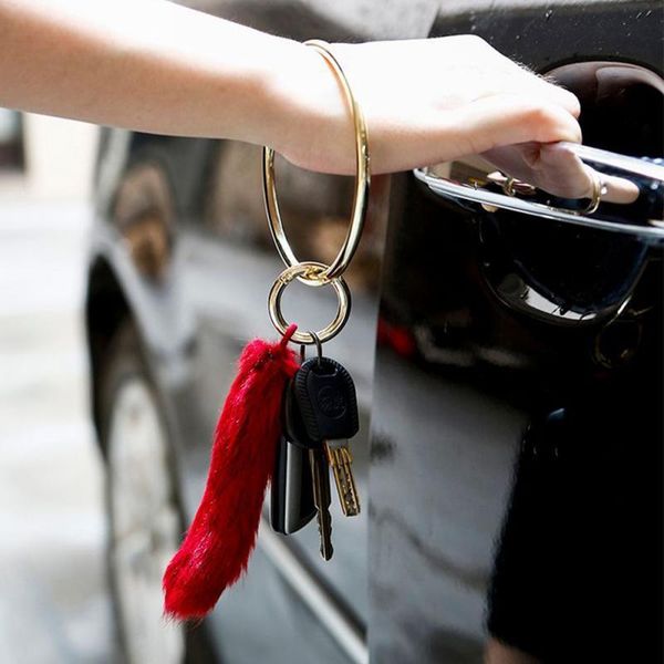 keychains anti-lost key chain car ring pendant fashion bracelet wrist keychain different trend avant-garde accessories dropship, Silver
keychains anti-lost key chain car ring pendant fashion bracelet wrist keychain different trend avant-garde accessories dropship, Silver