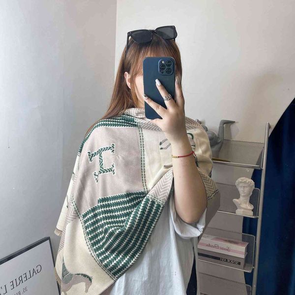 70% off design scarf new fish line female simple letter imitation cashmere shawl small fresh literary girlfriends bib, Blue;gray
70% off design scarf new fish line female simple letter imitation cashmere shawl small fresh literary girlfriends bib, Blue;gray