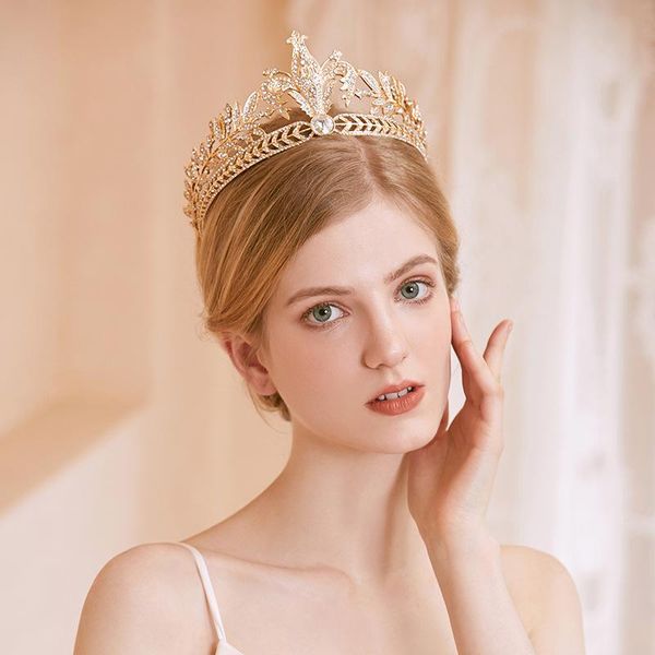 hair clips & barrettes luxury bridal headwear gold color wedding tiaras rhinestone headbands fashion jewelry hairbands girls hq0020, Golden;silver
hair clips & barrettes luxury bridal headwear gold color wedding tiaras rhinestone headbands fashion jewelry hairbands girls hq0020, Golden;silver