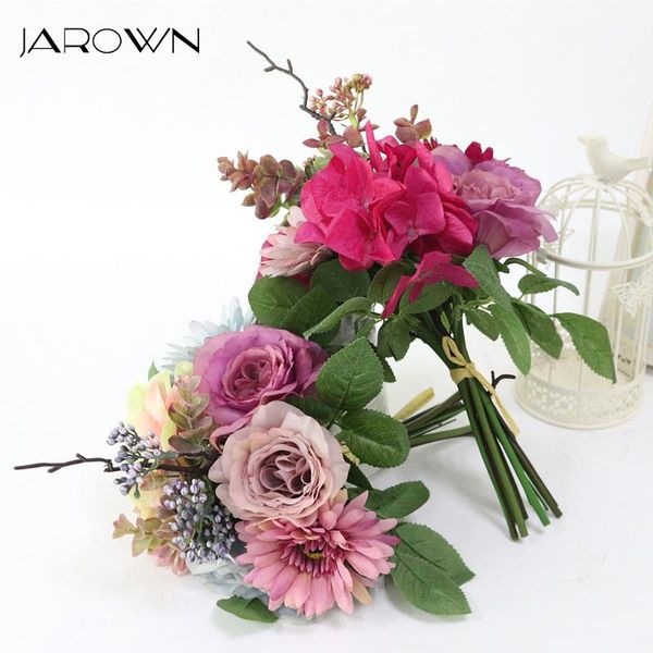 decorative flowers & wreaths jarown artificial rose fake bouquets gerberas hand holds for wedding flores home office decorations
decorative flowers & wreaths jarown artificial rose fake bouquets gerberas hand holds for wedding flores home office decorations
