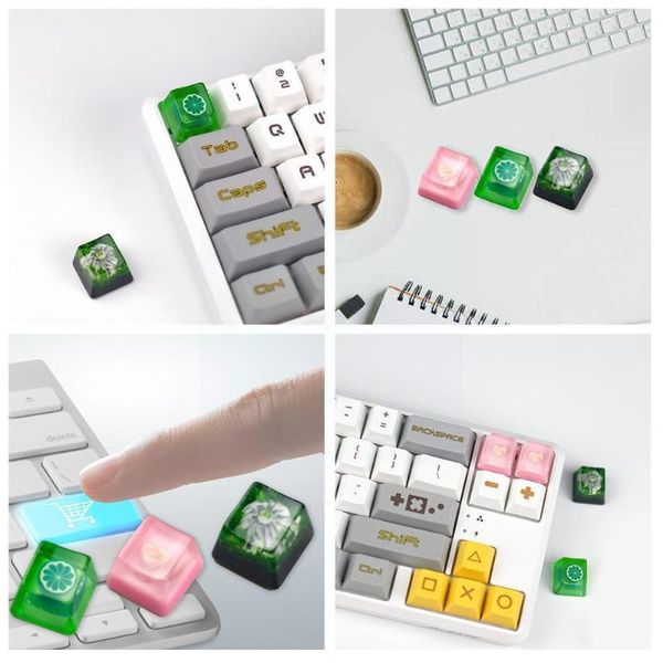 keyboard covers 1pc diy cartoon fruit resin backlit mechanical key height translucent personality esc keycap cap b4k9
keyboard covers 1pc diy cartoon fruit resin backlit mechanical key height translucent personality esc keycap cap b4k9