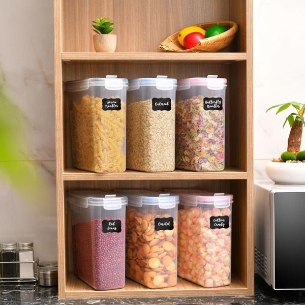 storage bottles & jars kitchen box vacuum lid organizer container transparent sealed plastic
storage bottles & jars kitchen box vacuum lid organizer container transparent sealed plastic