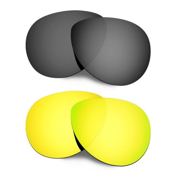 sunglasses hkuco polarized replacement lenses for feedback black/gold 2 pairs, White;black
sunglasses hkuco polarized replacement lenses for feedback black/gold 2 pairs, White;black