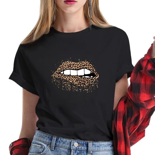 women's t-shirt women plus harajuku leopard lip print funny cartoon loose streetwear tee 2021 summer short sleeve black graphic, White
women's t-shirt women plus harajuku leopard lip print funny cartoon loose streetwear tee 2021 summer short sleeve black graphic, White