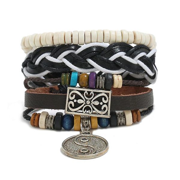 bangle jessingshow 2021 fashion handmade leather gifts for men's bracelet wooden beads chain bracelets bangles male wristband jewelry, Black
bangle jessingshow 2021 fashion handmade leather gifts for men's bracelet wooden beads chain bracelets bangles male wristband jewelry, Black