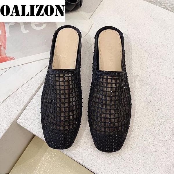 women mules shoes summer slippers mesh crystal gladiator sandal soft female flip flops sandals outdoor beach ladies roman, Black
women mules shoes summer slippers mesh crystal gladiator sandal soft female flip flops sandals outdoor beach ladies roman, Black
