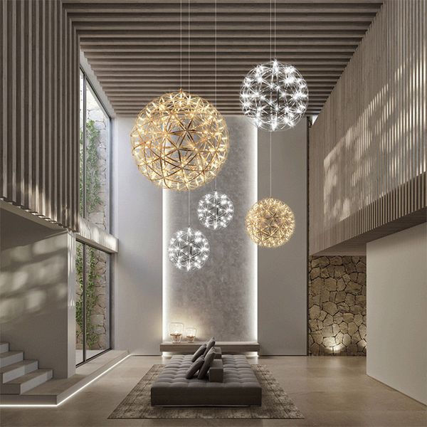 modern led hanging lamp pendant light for dining roomliving room home derco ball stainless steel lighting 110-240v
modern led hanging lamp pendant light for dining roomliving room home derco ball stainless steel lighting 110-240v