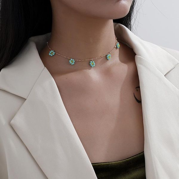 chains 2021 trend korean daisy flower choker necklace for women boho acrylic clavicle chain short necklaces fashion jewelry, Silver
chains 2021 trend korean daisy flower choker necklace for women boho acrylic clavicle chain short necklaces fashion jewelry, Silver