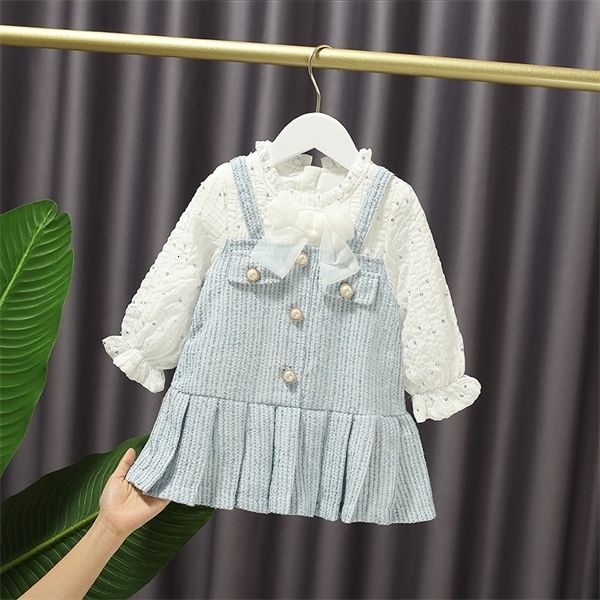 girl's dresses autumn new baby sweet bow princess long sleeve girls ladies temperament a pleated dress kids q1116, Red;yellow
girl's dresses autumn new baby sweet bow princess long sleeve girls ladies temperament a pleated dress kids q1116, Red;yellow