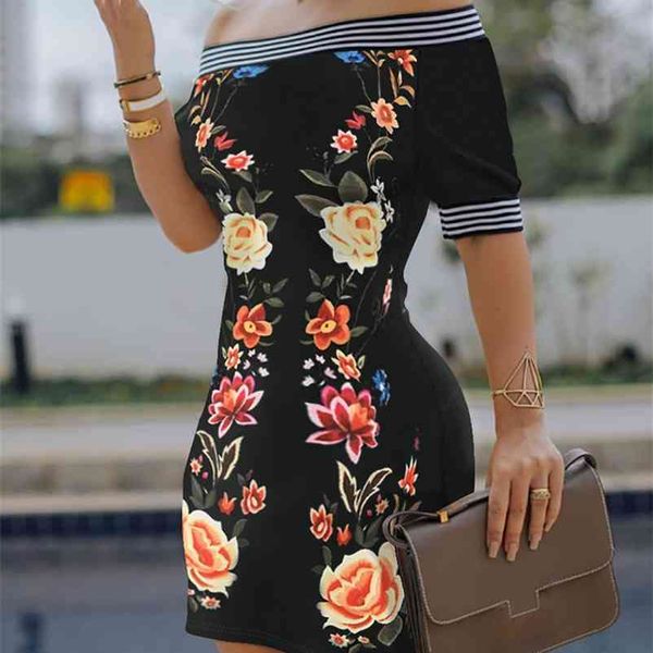 summer women elegant slim fit print bodycon party casual dress off shoulder bird pattern striped tape splicing mini dress 210331, Black;gray
summer women elegant slim fit print bodycon party casual dress off shoulder bird pattern striped tape splicing mini dress 210331, Black;gray