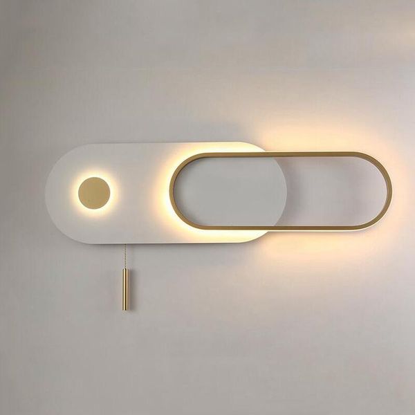 wall lamp nordic bedroom bedside creative circle personality light luxury post-modern minimalist living room background
wall lamp nordic bedroom bedside creative circle personality light luxury post-modern minimalist living room background