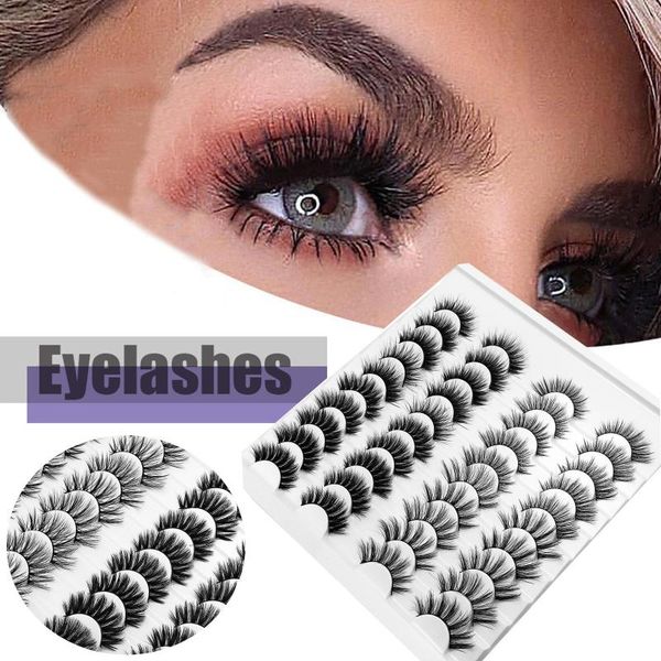 luxury 20 paire 3d false lashes strip eyelashes long natural party makeup
luxury 20 paire 3d false lashes strip eyelashes long natural party makeup