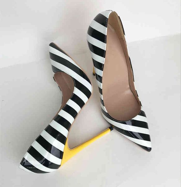 heel shoesclassic striped fashion ladies shoes black white stripes pointy toe stiletto high heels dress wedding women pate
heel shoesclassic striped fashion ladies shoes black white stripes pointy toe stiletto high heels dress wedding women pate