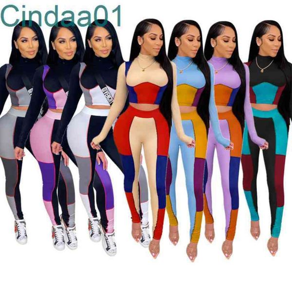 women tracksuits two piece set designer slim joggers suits panelled contrast stitching outfits hip tight the new listing sportwear, Gray
women tracksuits two piece set designer slim joggers suits panelled contrast stitching outfits hip tight the new listing sportwear, Gray