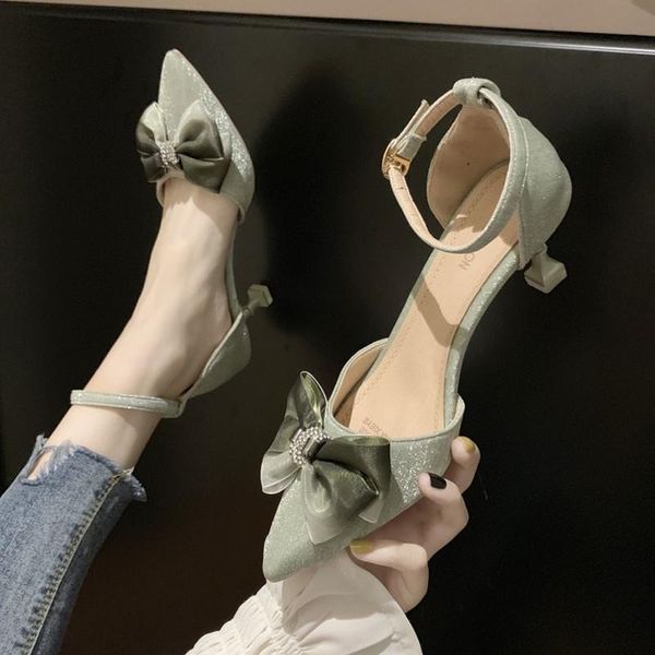 dress shoes 2021 summer women sandals fashion bowknot high-heeled spring sweet girls high heels single strap 34-40, Black
dress shoes 2021 summer women sandals fashion bowknot high-heeled spring sweet girls high heels single strap 34-40, Black