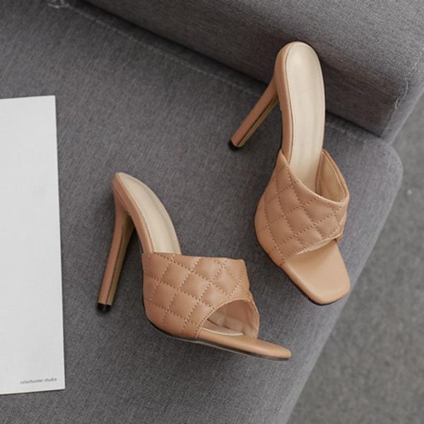 ultrahigh heels peep toe sandals women sewing chekered flipflops slip on square stilletto heel sandalias zapatos de mujer, Black
ultrahigh heels peep toe sandals women sewing chekered flipflops slip on square stilletto heel sandalias zapatos de mujer, Black