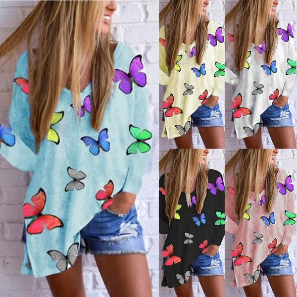plus size fashion butterfly print blouse loose v-neck casual autumn ladies female women long sleeve blusas pullover women's blouses &, White
plus size fashion butterfly print blouse loose v-neck casual autumn ladies female women long sleeve blusas pullover women's blouses &, White