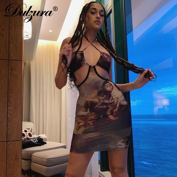 halter women hollow bodycon 2021 summer new style baby print slim bandage tie evening party club dress, Black;gray
halter women hollow bodycon 2021 summer new style baby print slim bandage tie evening party club dress, Black;gray