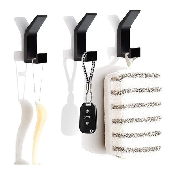 hooks & rails 06# black adhesive wall heavy duty drill-hangers for clothes keys kitchen bathroom tools holder
hooks & rails 06# black adhesive wall heavy duty drill-hangers for clothes keys kitchen bathroom tools holder