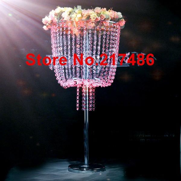 party decoration style crystal candle holders road lead table centerpiece stand pillar candlestick for wedding candelabra flowers vases
party decoration style crystal candle holders road lead table centerpiece stand pillar candlestick for wedding candelabra flowers vases