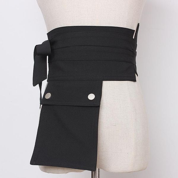 belts fashion ladies vintage bow waist belt super wide fabric adjustable shirt slimming corset cummerbund girdle with pocket, Black;brown
belts fashion ladies vintage bow waist belt super wide fabric adjustable shirt slimming corset cummerbund girdle with pocket, Black;brown