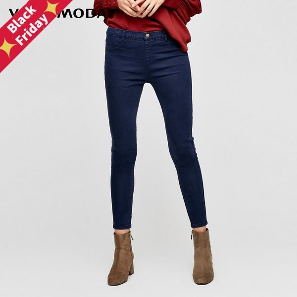 women's slim fit wrap stretch denim pants crop jeans | 316449501, Blue
women's slim fit wrap stretch denim pants crop jeans | 316449501, Blue