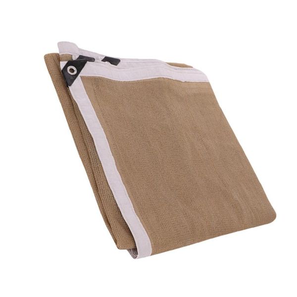 shade 1pc sunshade net outdoor sun block for garden yard (beige)