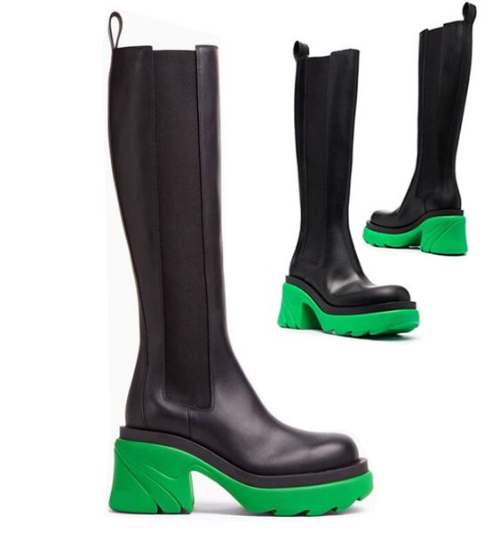 2021 aaaa black+green soles bottega boot fashion luxury tire leather chelsea booties men platform chunky shoes lady knight high-boots women
2021 aaaa black+green soles bottega boot fashion luxury tire leather chelsea booties men platform chunky shoes lady knight high-boots women