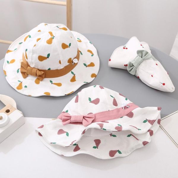 caps & hats summer baby girls fruit printed bows bucket panama for children thin breathable outdoor beach sun cap 1-4 years, Yellow
caps & hats summer baby girls fruit printed bows bucket panama for children thin breathable outdoor beach sun cap 1-4 years, Yellow