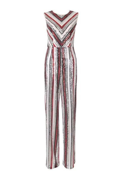 women's jumpsuits & rompers chiffon bandage sequined o-neck multicolor striped full length jumpsuit evening party elegant stree, Black;white
women's jumpsuits & rompers chiffon bandage sequined o-neck multicolor striped full length jumpsuit evening party elegant stree, Black;white