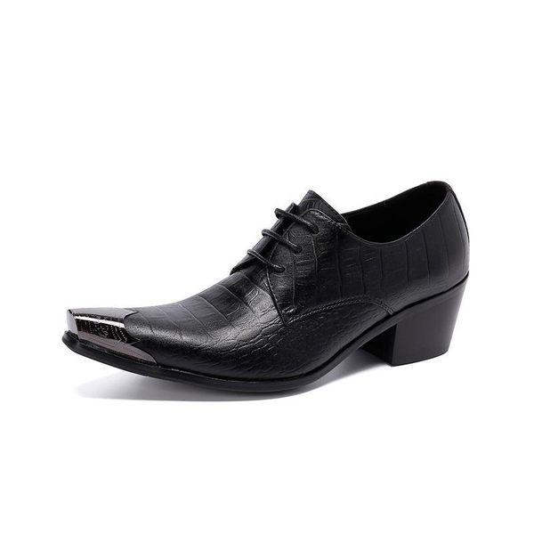 dress shoes men's genuine leather luxury man wedding party pointed toe business office work size 38-46, Black
dress shoes men's genuine leather luxury man wedding party pointed toe business office work size 38-46, Black
