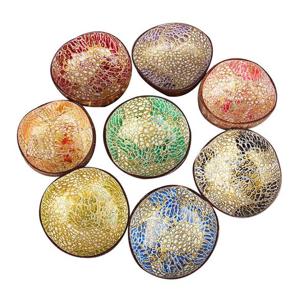 creative natural coconut bowl ink ornament storage eco friendly soup salad noodle section bowls
creative natural coconut bowl ink ornament storage eco friendly soup salad noodle section bowls