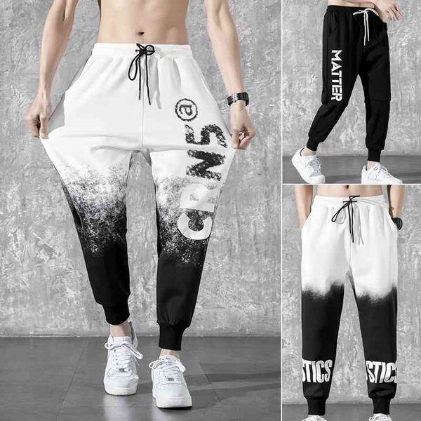 casual ice sports leggings autumn 9-point men's hip-hop loose korean version high street trend straight guard pants, Black
casual ice sports leggings autumn 9-point men's hip-hop loose korean version high street trend straight guard pants, Black